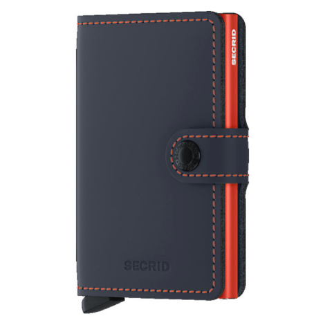 Secrid Miniwallet Matte Nightblue & Orange