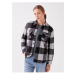 LC Waikiki Regular Fit Long Sleeve Plaid Men's Lumberjack Shirt Jacket