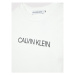 Calvin Klein Jeans Mikina Unisex Institutional Logo IU0IU00162 Biela Regular Fit