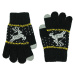 Art Of Polo Kids's Gloves Rk23335-6 Black/Light Grey