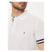 Tommy Hilfiger Polokošeľa Monotype MW0MW34737 Biela Slim Fit