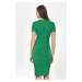 Zelené midi šaty S219