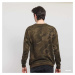 Mikina Urban Classics Camo Crewneck Camo Green