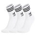 Ponožky ADIDAS ORIGINALS 3 PACK-MID CUT CRW SCK-WHITE BLACK