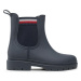 Tommy Hilfiger Gumáky Rain Boot Ankle Elastic FW0FW06774 Tmavomodrá