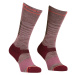 Ortovox ponožky Ski Tour Lt Comp Long Socks W mountain rose blend