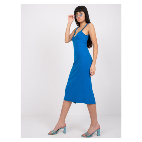 Dress-RV-SK-7531.54-dark blue Rue Paris