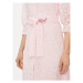 Fracomina Košeľové šaty FR24SD2009W68701 Ružová Regular Fit