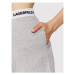 KARL LAGERFELD Pyžamové šortky Logo 215W2183 Sivá