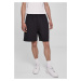 Wide Terry Sweatshorts Black