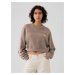 GAP Crop sweatshirt with logo - Women's