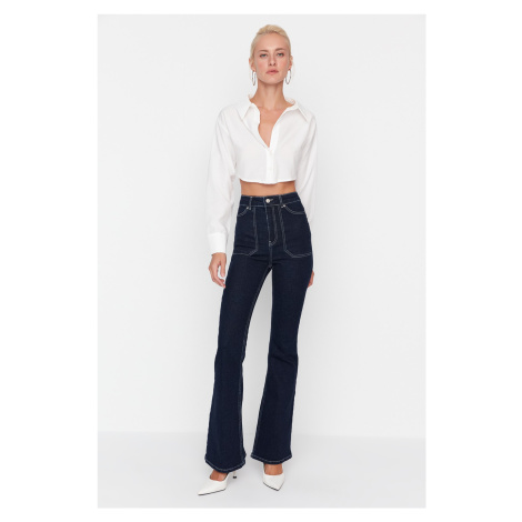 Dámske džínsy bootcut Trendyol