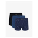 Boxer shorts Atlantic 3MH-025 A'3 S-3XL blue-blue-navy 08