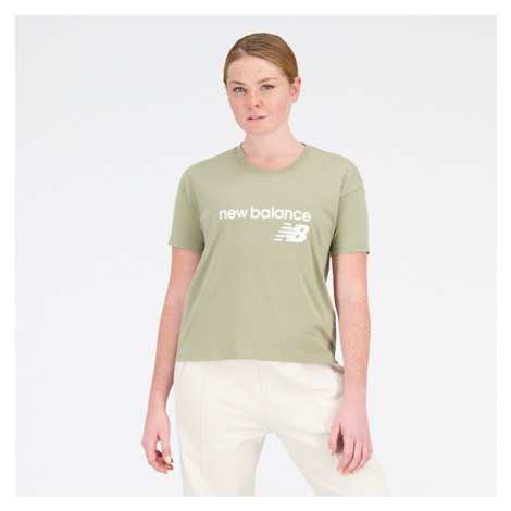 Dámske tričko New Balance WT03805OLF – zelené