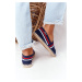 Espadrilles On A Braided Sole Big Star HH274483 Navy Blue 37