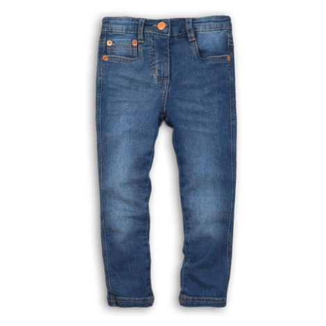 Nohavice dievčenské džínsové s elastanom, Minoti, FRENCH 8, modrá - | 2/3let