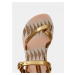 Dievčenské sandále v zlatej farbe Ipanema