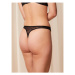 Triumph Stringové nohavičky Bright Spotlight High Leg string 10216476 Čierna