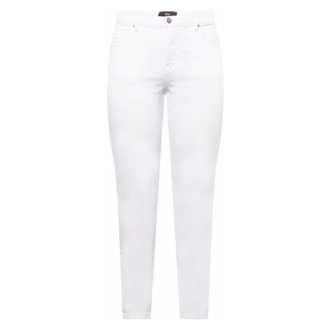 Zizzi Džínsy 'AMY'  biely denim