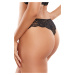 Tanga Brasiliana V-10515 black - Axami