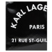 Kabelka Karl Lagerfeld Rsg Shiny Twill Shopper Čierna