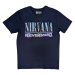 Nirvana Tričko Nevermind Unisex Navy Blue