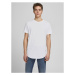 Jack&Jones Tričko Noa 12113648 Biela Long Line Fit