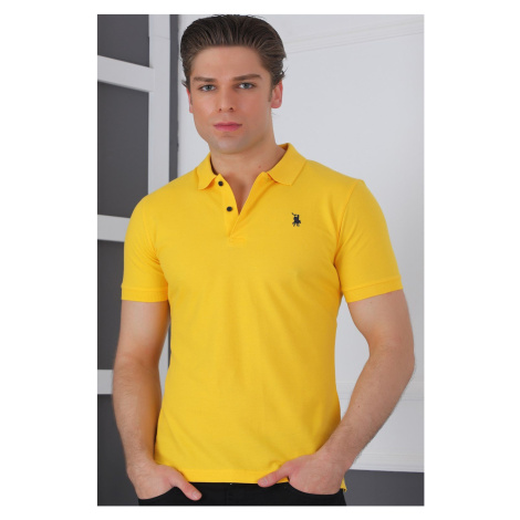 T8561 DEWBERRY MEN'S TSHIRT-YELLOW