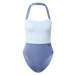 ADIDAS SPORTSWEAR Športové jednodielne plavky 'Versatile'  azúrová / modrosivá