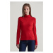 ROLÁK GANT SLIM RIB TURTLENECK RUBY RED