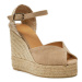 Castañer Espadrilky Bianca/8Ed/002 022235 Béžová