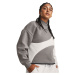 Mikina Under Armour Unstoppable Flc Crop Crew Pewter