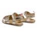Bibi Sandále Baby Soft 1142016 Zlatá