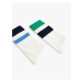 Koton Pair of Tennis Socks Striped Patterned