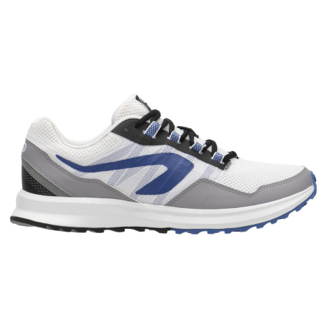 Pánska bežecká obuv Run Active Grip bielo-modrá KALENJI