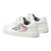 Tommy Hilfiger Sneakersy Low Cut Lace-Up/Velcro Sneaker T1A4-32132-1374 S Biela