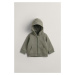 MIKINA GANT SHIELD FULL ZIP HOODIE MUTED GREEN