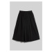 SUKŇA GANT SEERSUCKER STRIPED PULL ON SKIRT BLACK