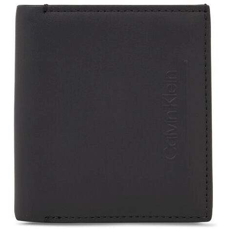 Calvin Klein Pánska peňaženka Ck Set Trifold 6Cc W/Coin K50K510887 Čierna