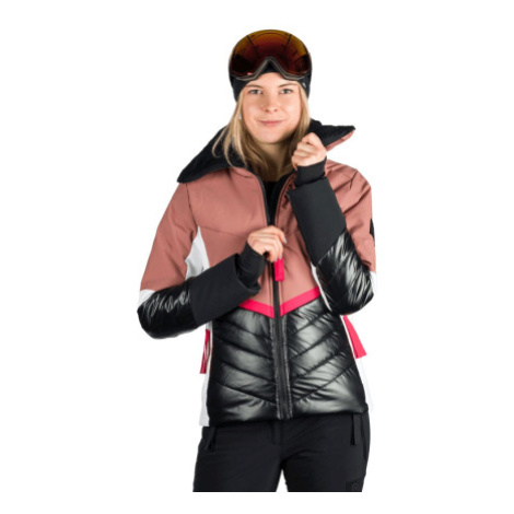 Dámska lyžiarska bunda NORTHFINDER JADA-521roseblack