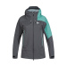 Women's hardshell jacket Hannah ADELAIDE asphalt/wasabi