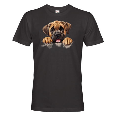 Pánské tričko s potlačou Mastiff- vtipné tričko