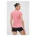 Bežecké tričko Mizuno Impulse Core ružová farba