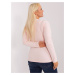 SVETLORUŽOVÉ BASIC TRIČKO S DLHÝM RUKÁVOM RV-BZ-9257.19-LIGHT PINK