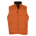 SOĽS Warm Pánska vesta SL44002 Orange