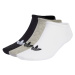 ADIDAS ORIGINALS Ponožky 'Trefoil Liner '  sivá / čierna / biela