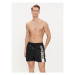 Calvin Klein Swimwear Plavecké šortky KM0KM00991 Čierna Regular Fit