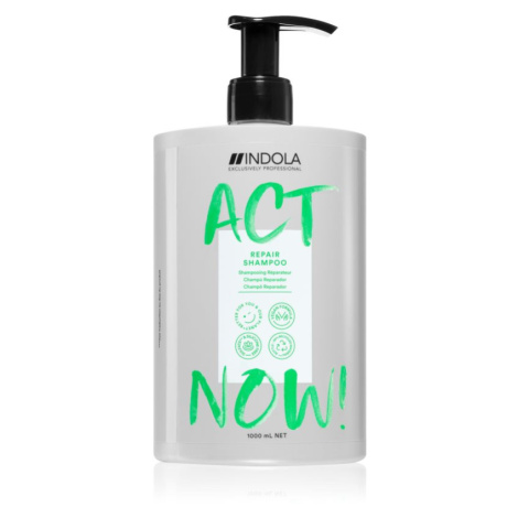 Indola Act Now! Repair čistiaci a vyživujúci šampón na vlasy
