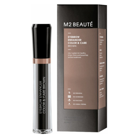 M2 Beauté Gél na obočie 4 v 1 6 ml Brown