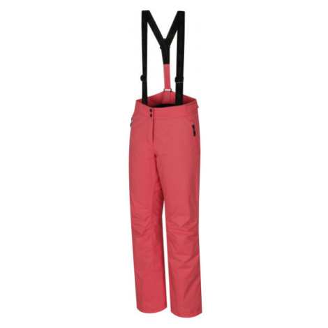 Hannah GABRIL II Dámske lyžiarske nohavice, ružová, veľkosť